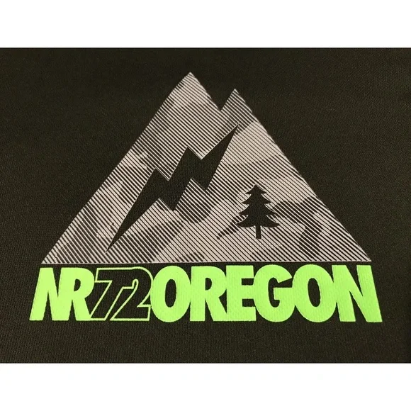 Vintage Nike Tech NR72 OREGON RUNNING Dri-fit Shirt XL Acg Max Sb Kb Track Field - Picture 3 of 11